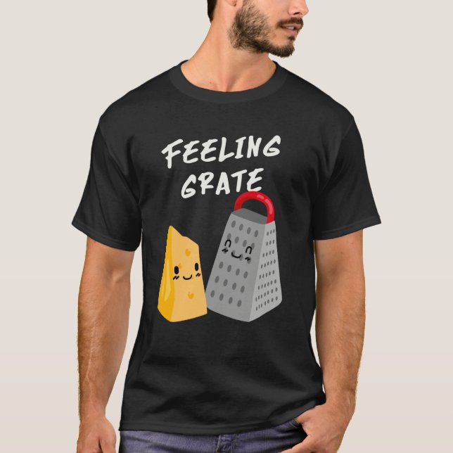 Camiseta Foodie Cheese Grater Feeling Grate (Anverso)