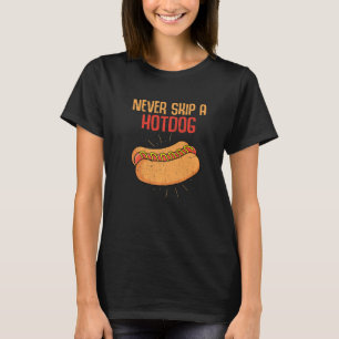 Camiseta Foodie Hot Dog Franks Sausage Fast Food Hotdog