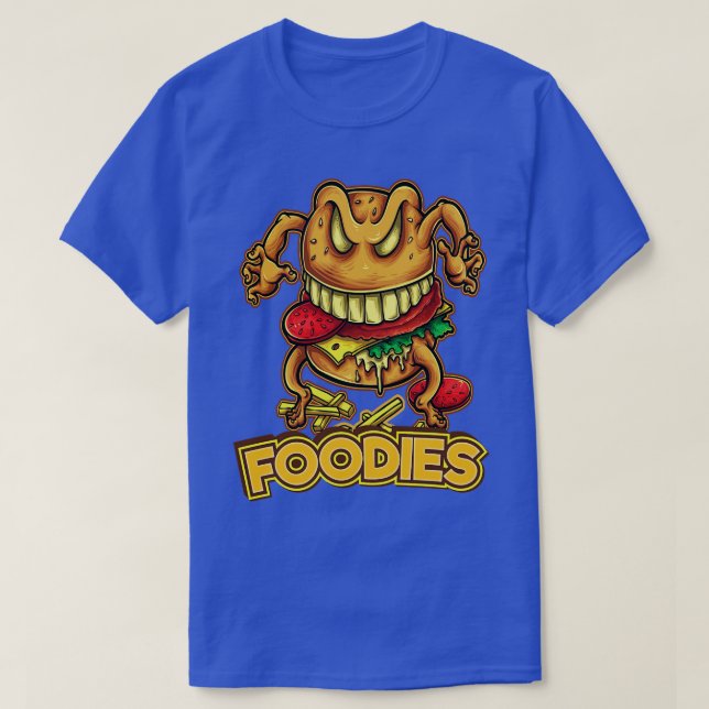 Camiseta Foodies Burger Hamburger Cheese Burger (Diseño del anverso)