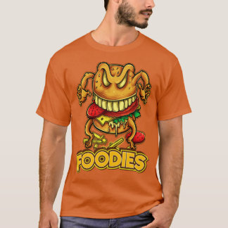 Camiseta Foodies Burger Hamburger Cheese Burger