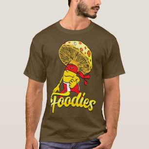 Camiseta Foodies Mushroom Ninja toon Foodie