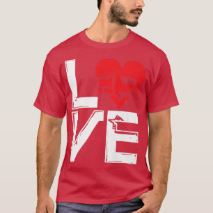 Camiseta Foodtruck Love Ice Cream Trucos de comida rápida T