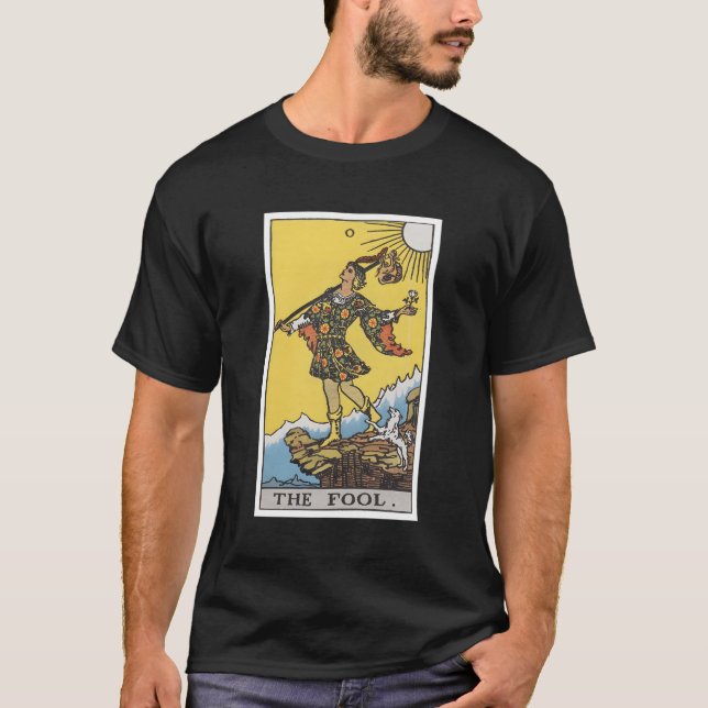 Camiseta Fool Tarot Card 0 (Anverso)