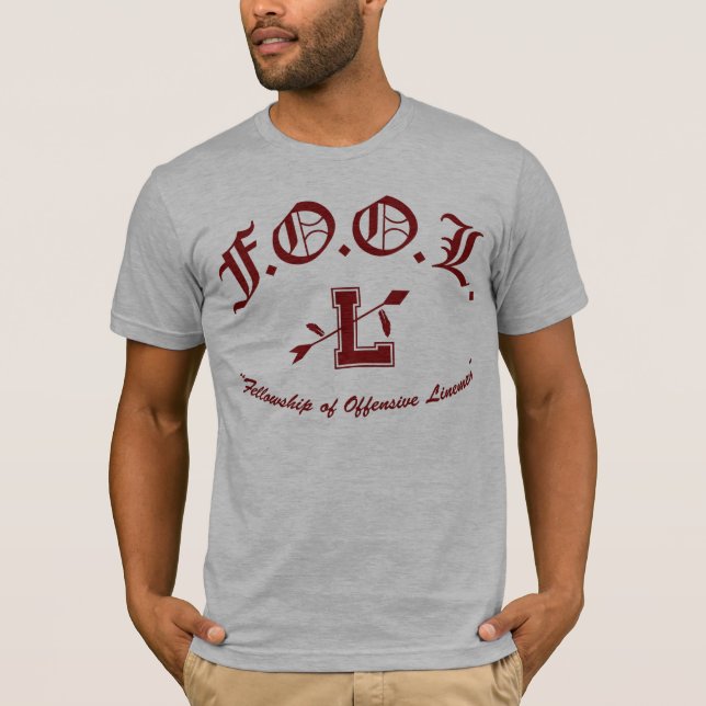 Camiseta FOOLred (Anverso)