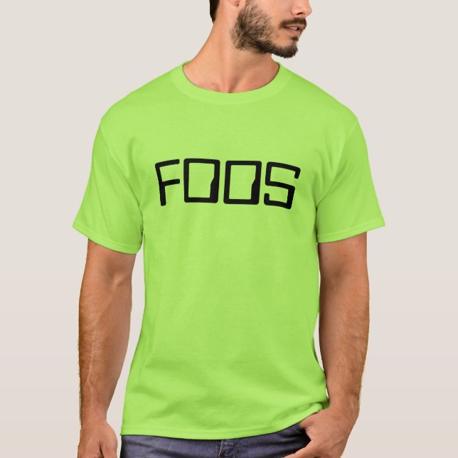 CAMISETA FOOS (Anverso)
