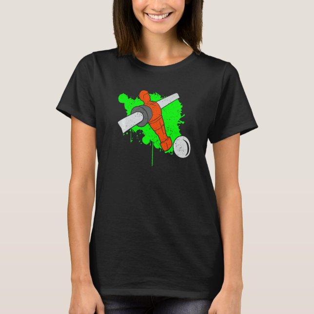 Camiseta Foosball & Table Football  Foosball figure (Anverso)