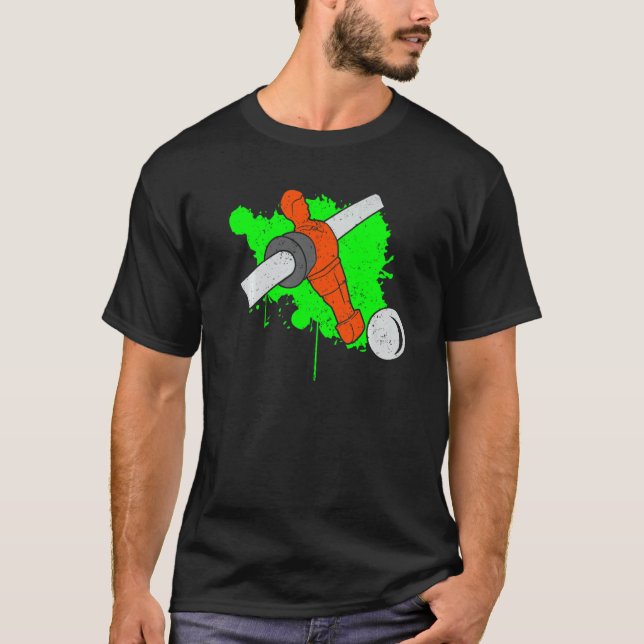 Camiseta Foosball & Table Football  Foosball figure (Anverso)