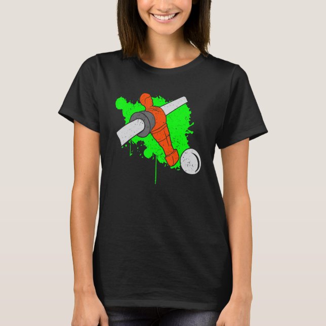 Camiseta Foosball & Table Football   Foosball figure (Anverso)