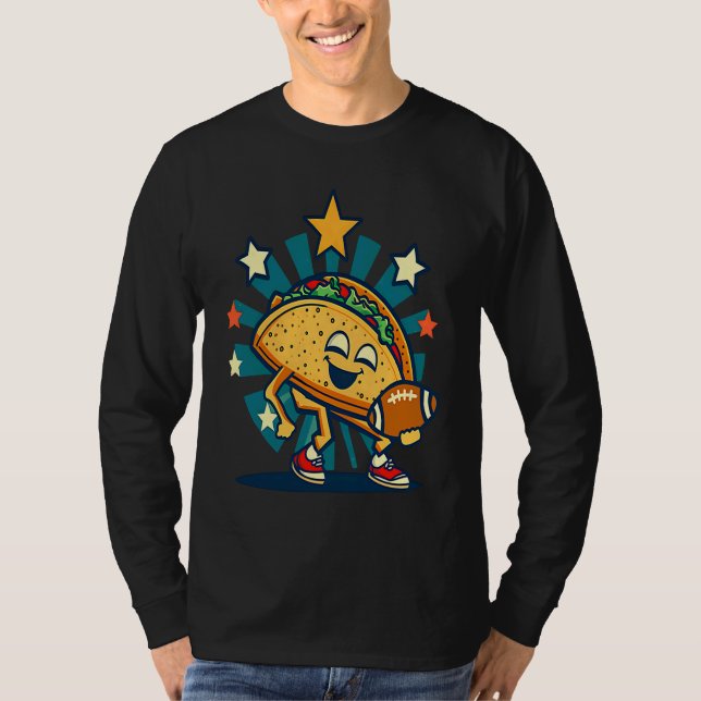 Camiseta Football And Tacos Football (Anverso)