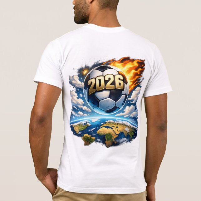 Camiseta Football Beyond Earth (Reverso)