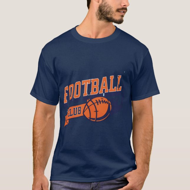 Camiseta Football Club Oversized (Anverso)