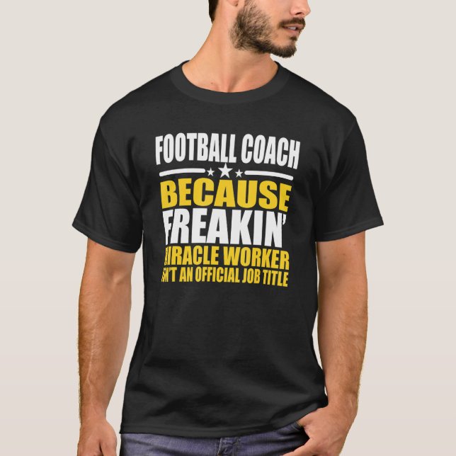 Camiseta Football Coach  For Coworker (Anverso)