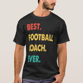 Camiseta Football Coach Retro Best Football Coach Ever