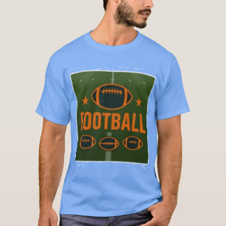 Camiseta Football Design Graphic