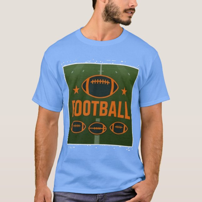 Camiseta Football Design Graphic (Anverso)