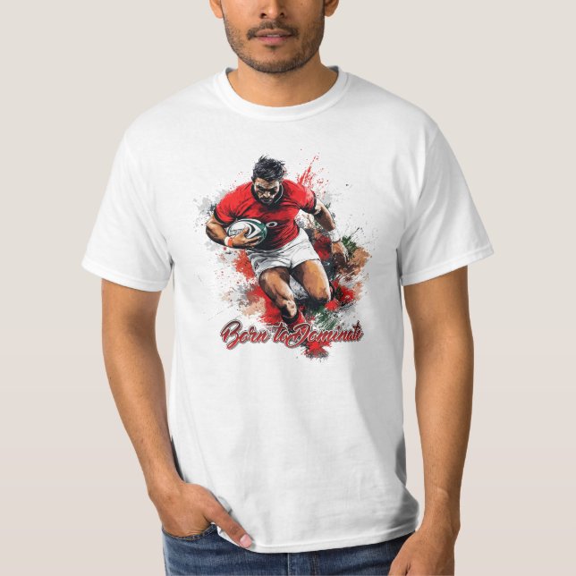 Camiseta Football Fans Graphic and Text (Anverso)