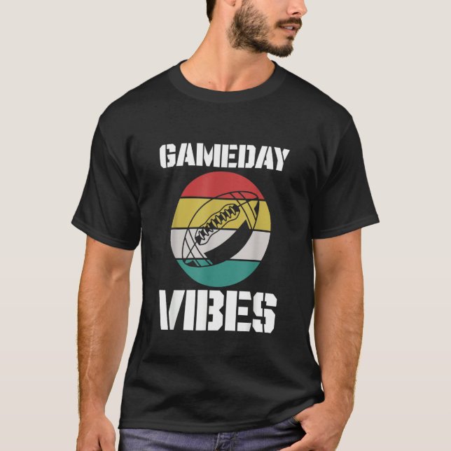 Camiseta Football Game Day Vibes 1 (Anverso)