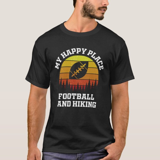 Camiseta Football hiking men women kids walking hobbies spo (Anverso)