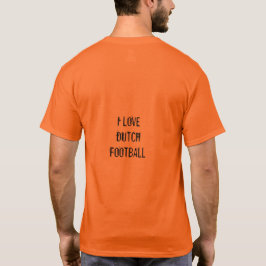 Camiseta Football Hup Holland Hup Orange Dutch T-shirt