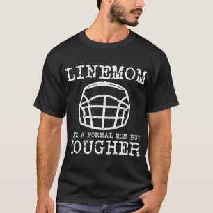 Camiseta Football Lineman Funny Line Mom