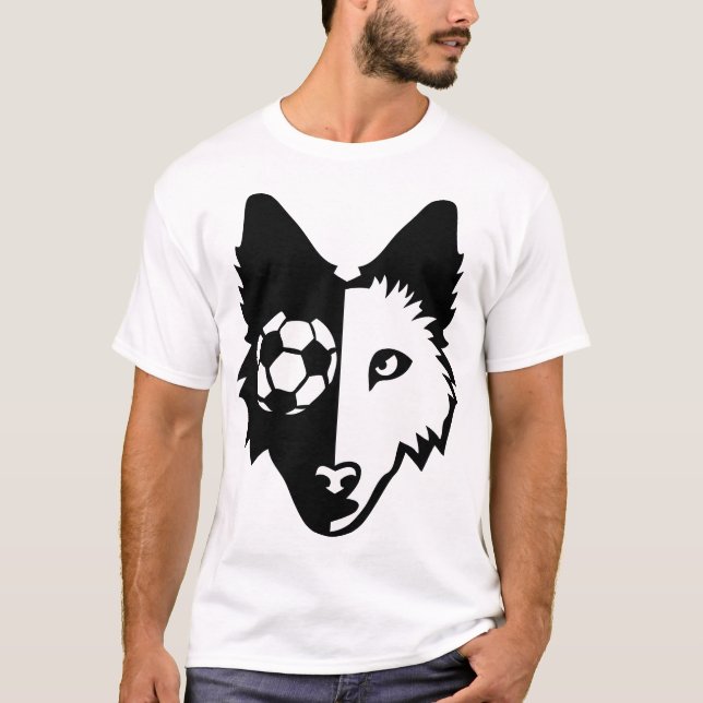 Camiseta football logo chien gardien 7 sport ballon club 28 (Anverso)