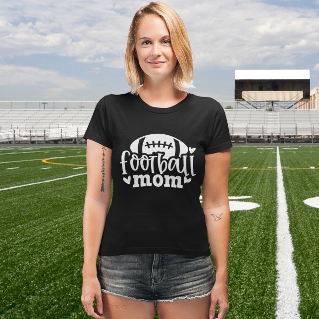 Camiseta Football Mom, Funny Mom of The Football (Subido por el creador)