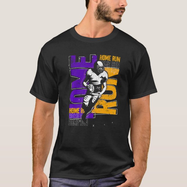 Camiseta Football Player Touchdown American Football Homeru (Anverso)
