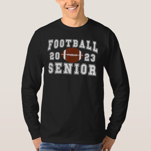 Camiseta Football Senior Night Football Senior 2023 Graduat (Anverso)