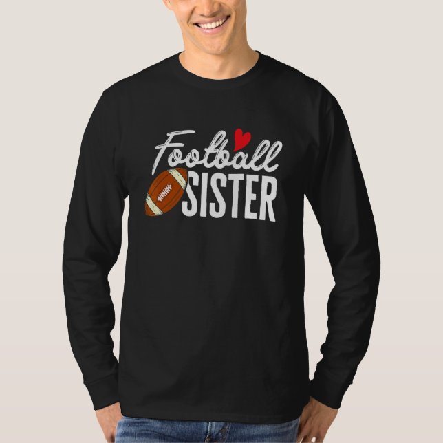 Camiseta Football Sister of Football Player Football Sister (Anverso)