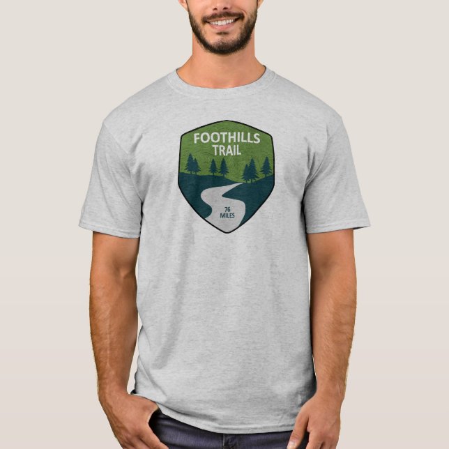 Camiseta Foothills Trail North Carolina Carolina del Sur (Anverso)