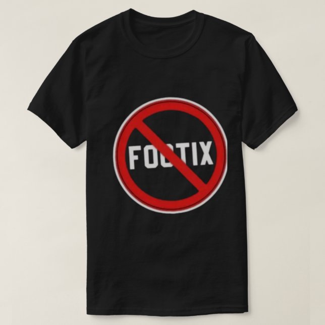 Camiseta footix (Diseño del anverso)