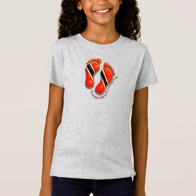 Camiseta Footprints S2 Chicas Tee - Trini (Anverso)