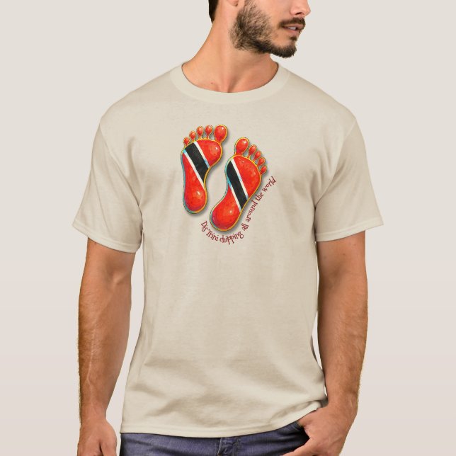 Camiseta Footprints S2 T-Shirt - Trini (Anverso)