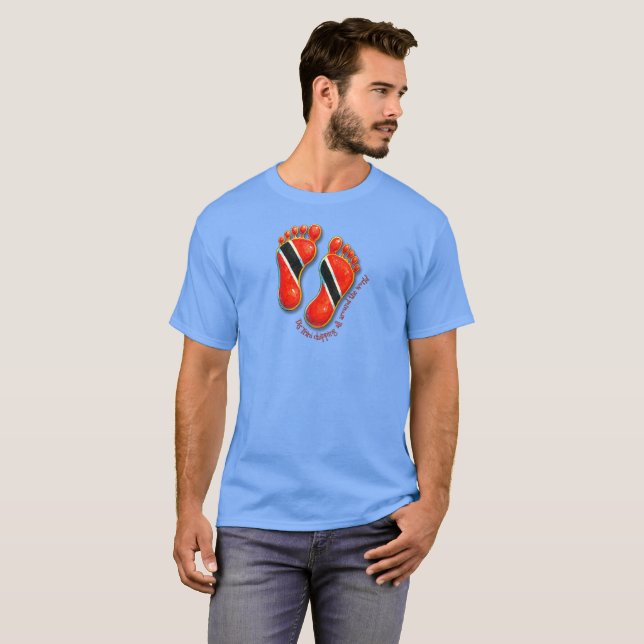Camiseta Footstep S2 Hombres TShirt - Trini (Anverso completo)