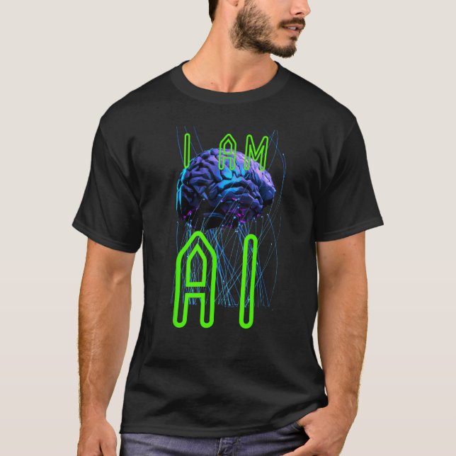 Camiseta For all artificial intelligence advocates AI (Anverso)