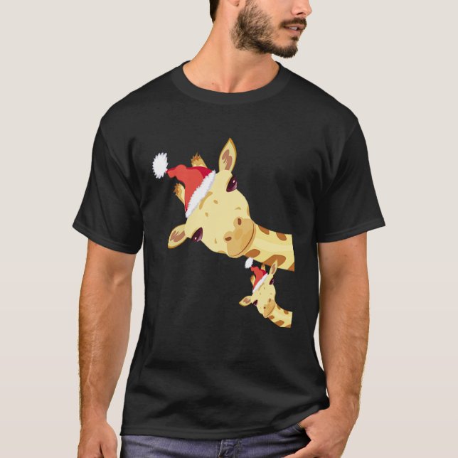 Camiseta for christmas   for Giraffes   1 (Anverso)