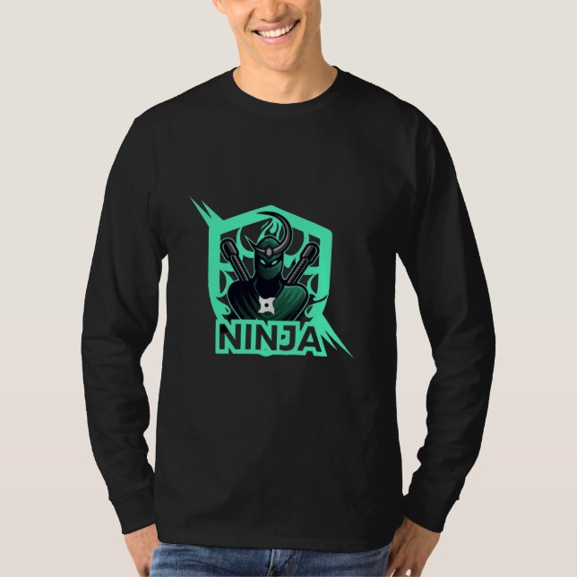 CAMISETA FOR LOVERS OF GAMES ( NINJAAAAAAAA) (Anverso)