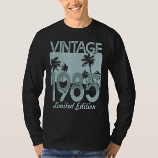 Camiseta for Men and Women Born in or Vintage 1985