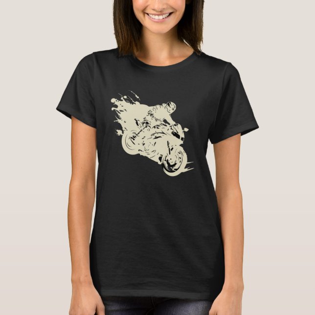 Camiseta for motorcyclists motorcycles (Anverso)