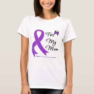 Camiseta For My Mum Pancreatic Cancer Awareness