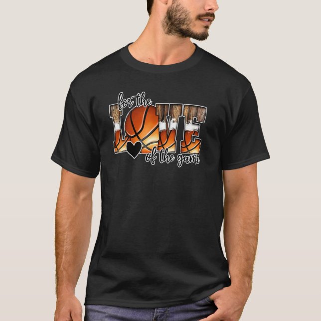 Camiseta For The Love Of The Game Basketball Graphic Basket (Anverso)
