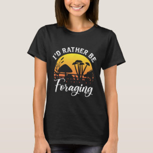 Camiseta Foraging Mushroom Huning Forest Actividad al aire