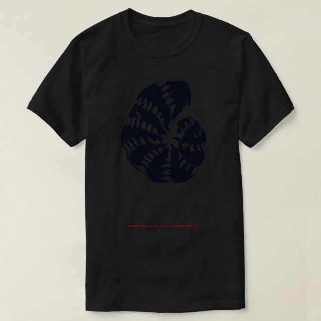 Camiseta Foraminifera (Diseño del anverso)