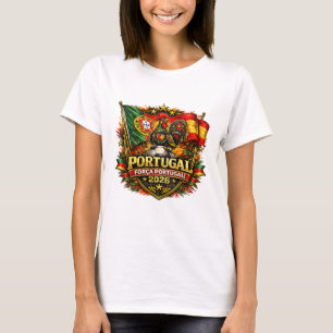Camiseta FORÇA PORTUGAL 🇵🇹 Orgullo de Portugal