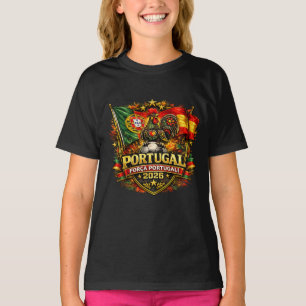Camiseta FORÇA PORTUGAL    Orgullo de Portugal