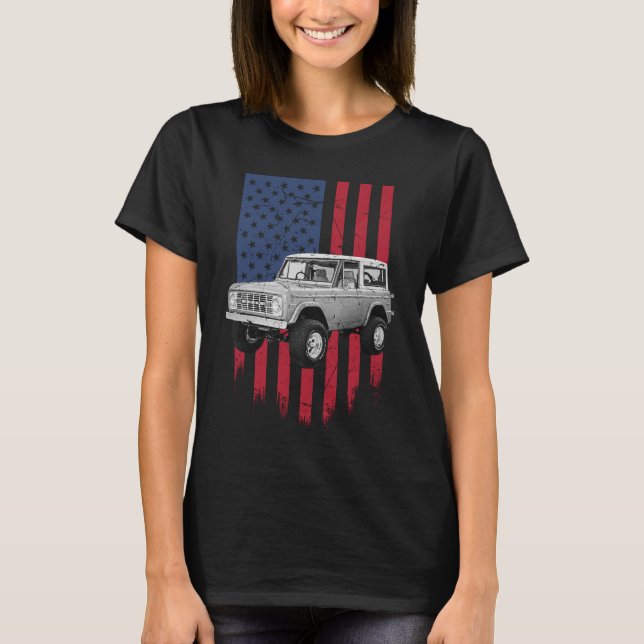 Camiseta Ford Bronco clásico (Anverso)