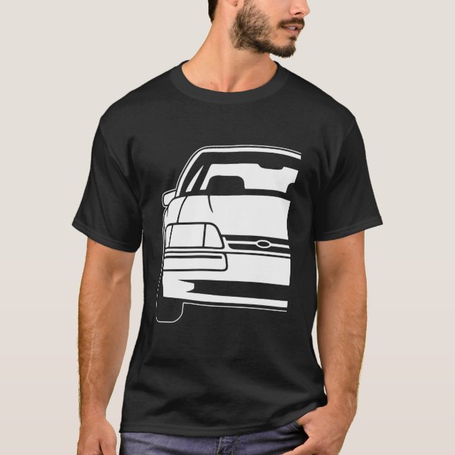 Camiseta Ford Mustang 1993 LX 1 (Anverso)