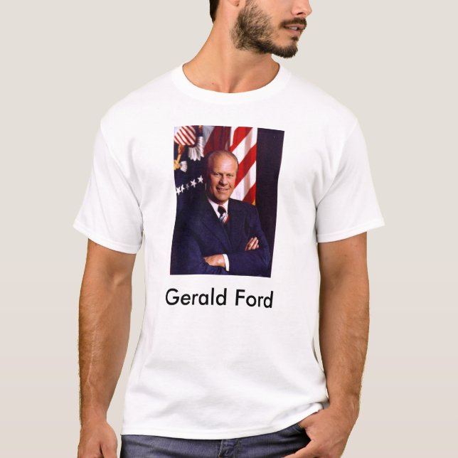Camiseta fordportrait, Gerald Ford (Anverso)