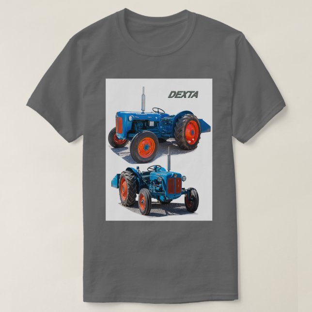Camiseta Fordson Dexta 1  (Diseño del anverso)