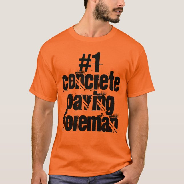 Camiseta Foreman Paving Concreto (Anverso)